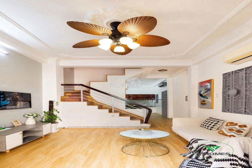 Cho thuê nhà nguyễn trãi q1 4.5x17m trệt 4lầu 6pn 7wc full nt giá 43tr - Ảnh 2