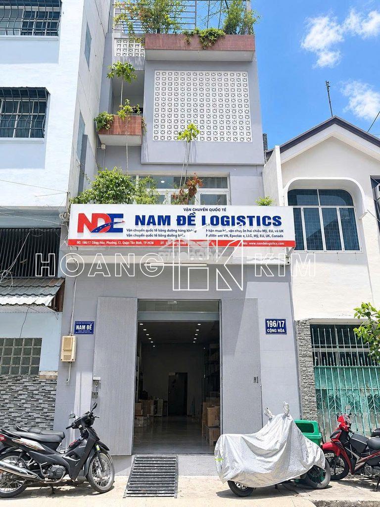 💯 Cho thuê nhà 196/17 cộng hòa tân bình * 5x20m * trệt 3 lầu 💯