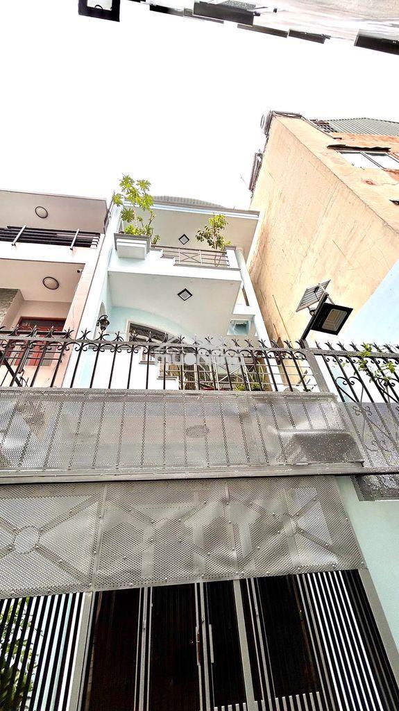 Nhà mới 4.8x16m 4pn,3wc gần hxh tránh - ngay ngã tư phú nhuận