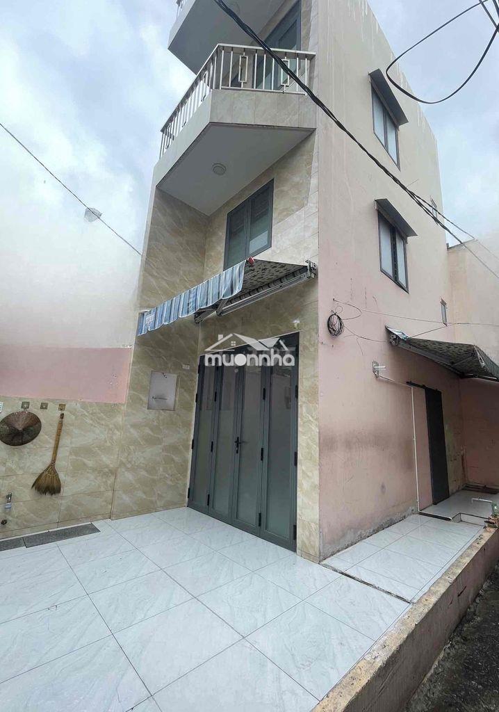 Cho thuê nhà nguyên căn - 1trệt1lửng1lầu - hẻm 3 gác
