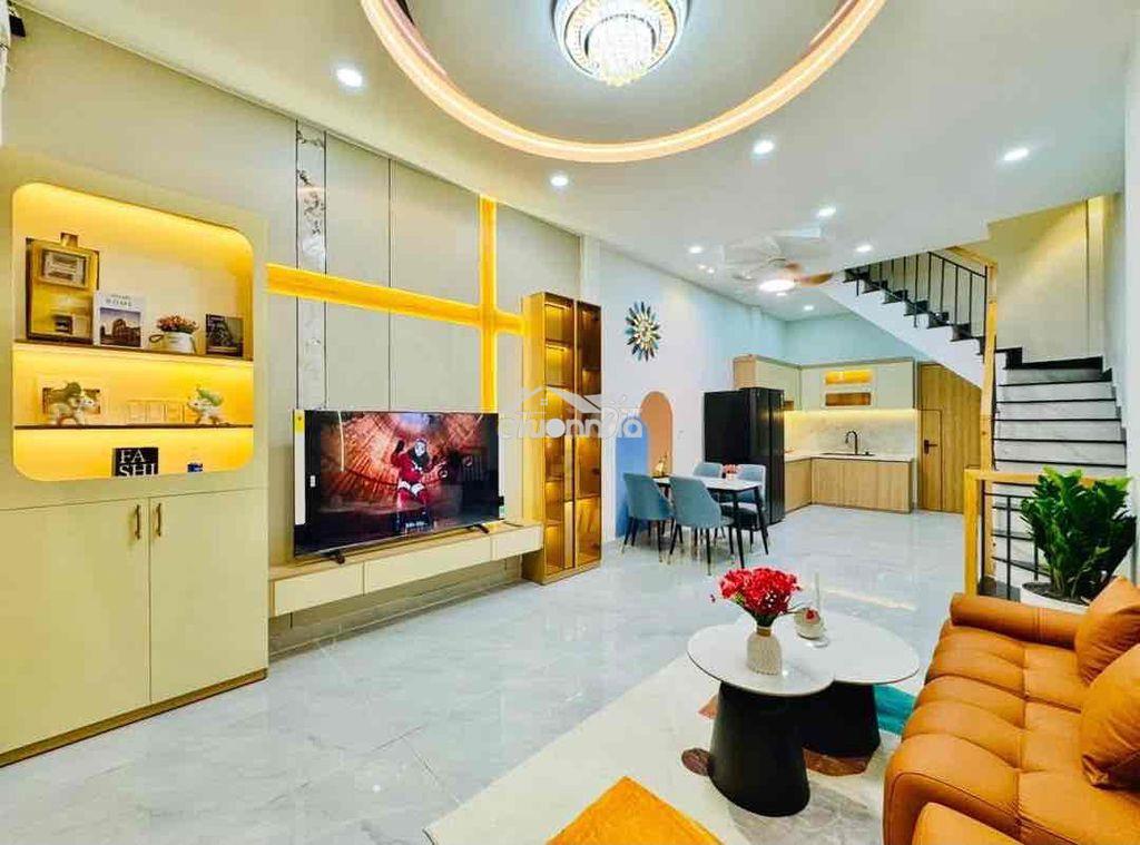 Bán nhà hẻm xe hơi bùi đình tuý .45m2 đất x 3tầng full mới - Ảnh 2