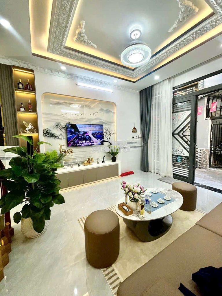 Nhà sổ hồng 4.2x9m 1 lầu thị trấn nhà bè 2 tỷ 650 - Ảnh 3
