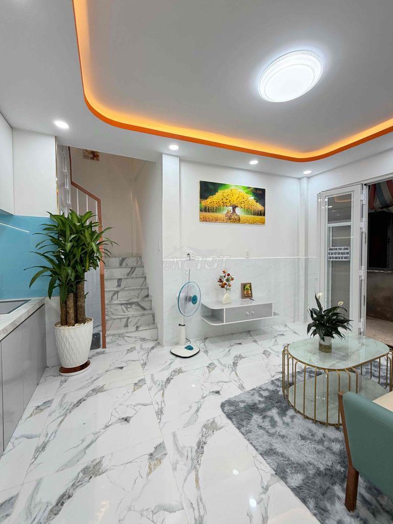 Nhà bán 3 tầng hẻm 3m âu dương âl q8: 3,97 tỷ - Ảnh 3