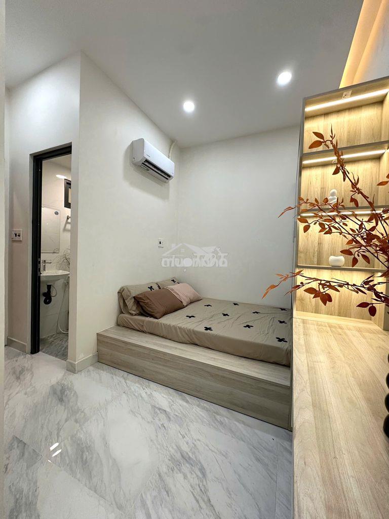 Cho thuê căn hộ studio full nt- đại học ngoại ngữ-vòng xoay dân chủ