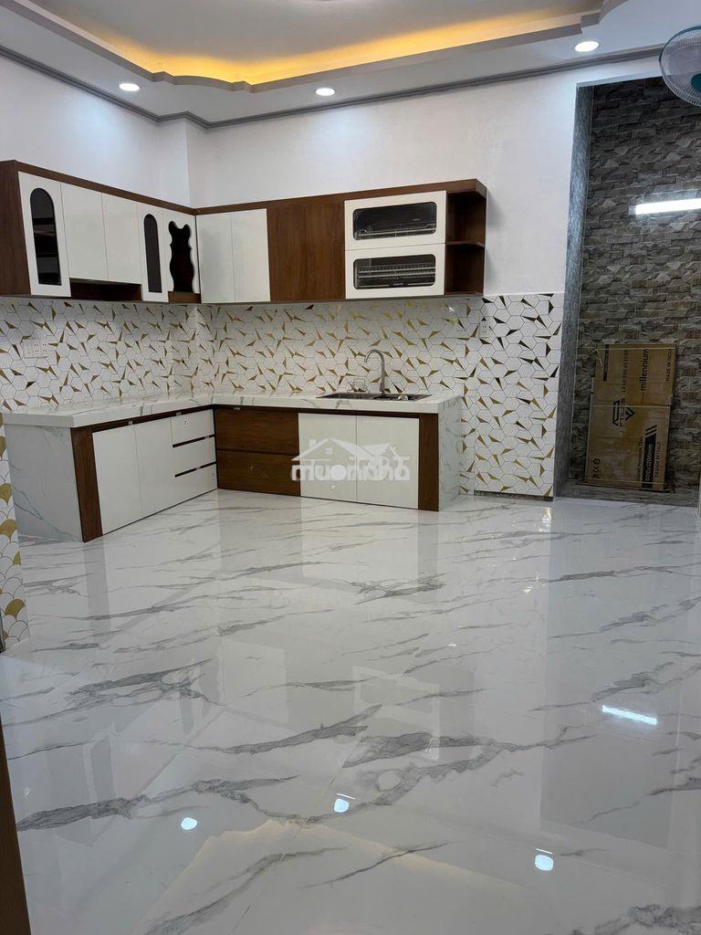 ⛩️ Nhà 3tầng bà ký, q6 ⛩️ dt: 4,25 nở hậu 4,5 m x 13m 👉 dt sàn 128m2 - Ảnh 3