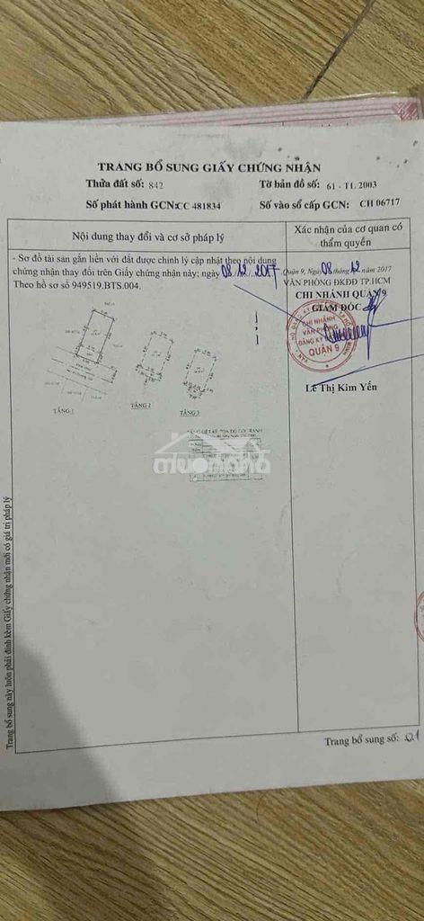 Nhà đẹp giá tốt ngay trung tâm tăng nhơn phú - Ảnh 4