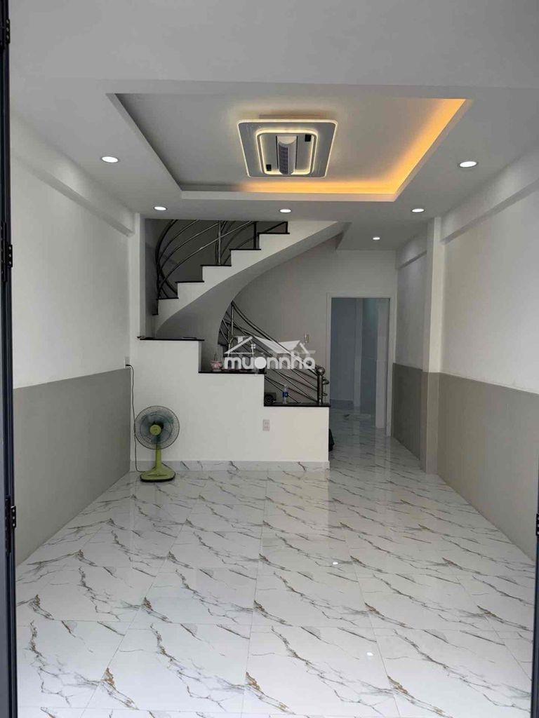 Nhà mới 3 tầng đúc btct cư xá phú lâm a, hẻm xh đỗ cửa. - Ảnh 2