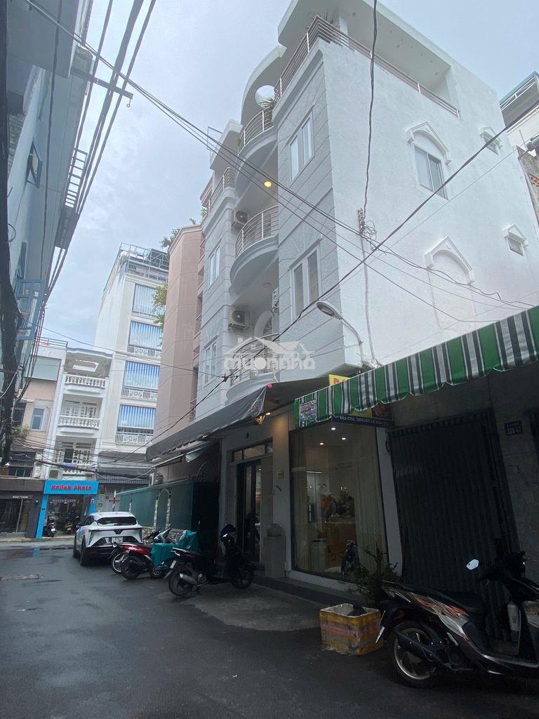 Nhà hẻm 6m lê văn sỹ, quận 3. ngang hiếm 10m, 5 tầng - 6 pn. hđt cao