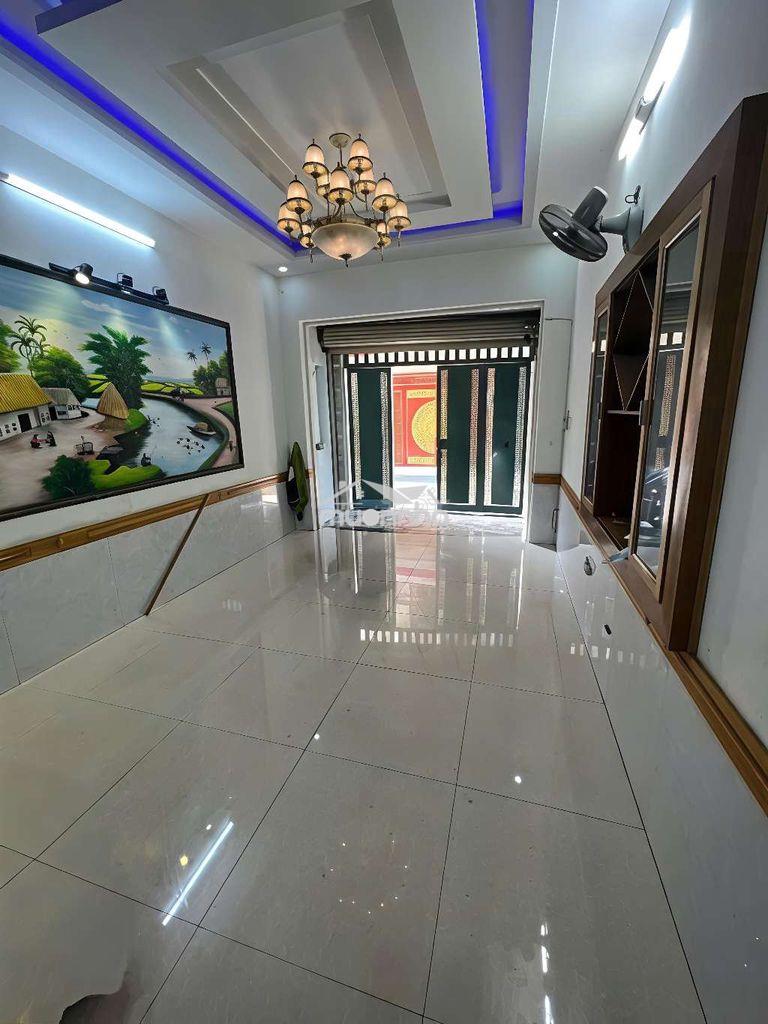 Cho thuê nhà mới đẹp đúc 3 lầu hẻm xe tải nguyễn văn lương gò vấp 18tr - 4