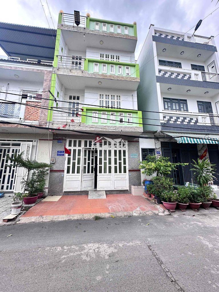 Bán nhà 3 tầng hẻm 8m thông, ngang 5,5m ngay chợ mỹ nga tây lân - Ảnh 3