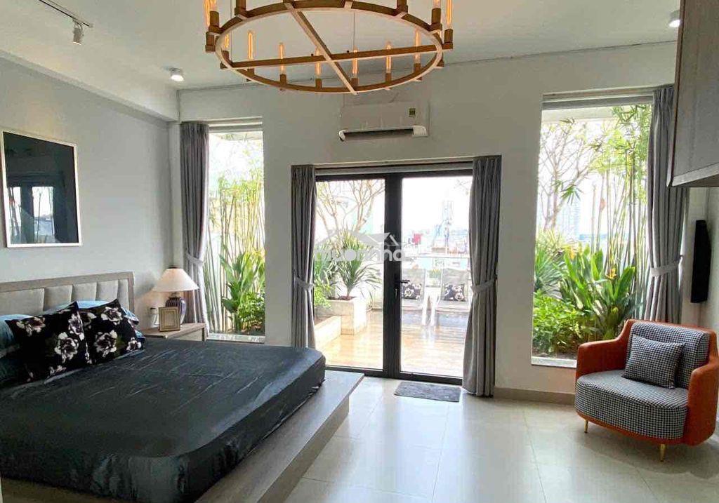 Căn hộ sân vườn 60m2 full nội thất ngay cầu ông lãnh - q1 - 4