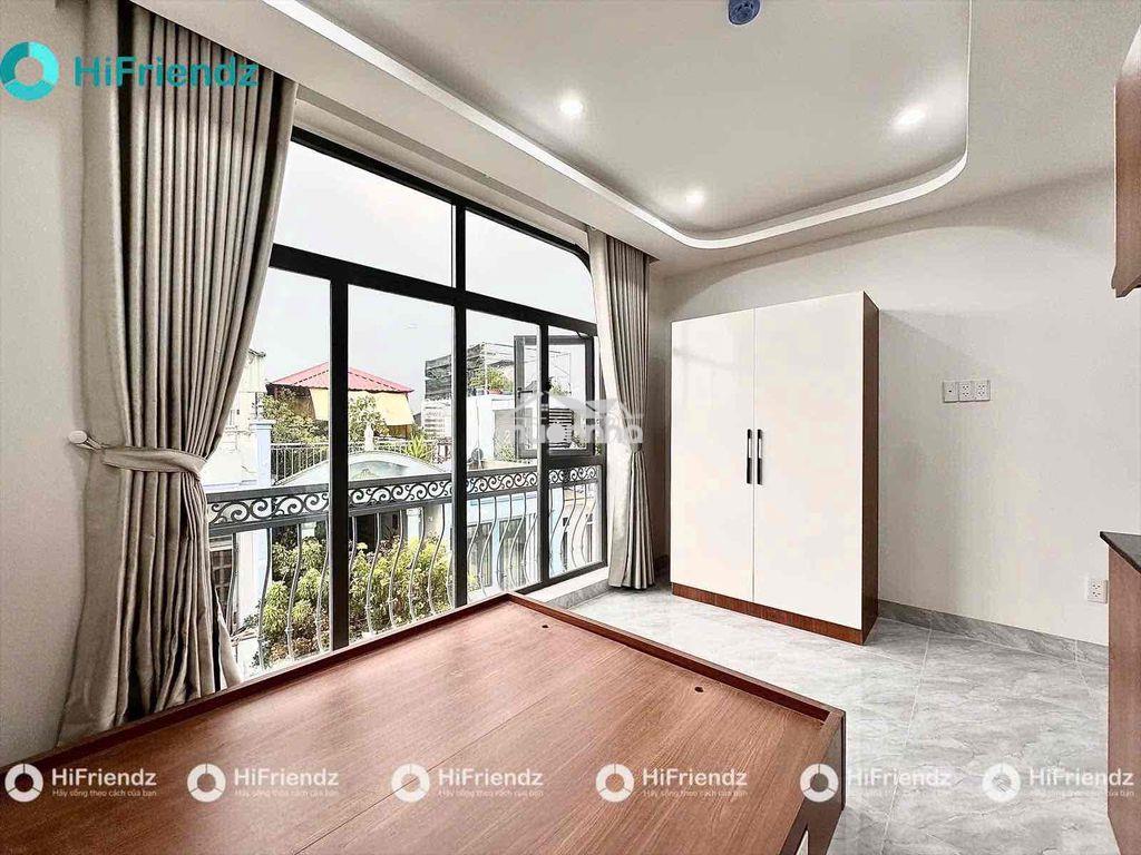 Cho thuê căn hộ dịch vụ-full nội thất-cửa sổ, ban công phòng mới 100% - Ảnh 2