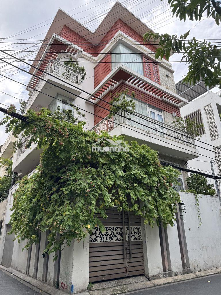 Nhà góc 2 mặt tiền hxh--hầm 4 tầng– dt: 7x11m---5pn , giá 16,2 tỷ