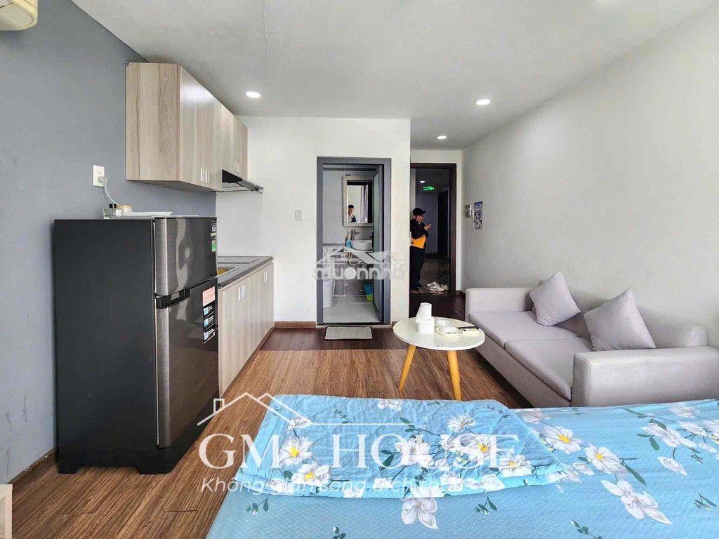 Căn stu ban công 33m2 fullnt có thang máy, hầm xe, bảo vệ 24/7 - Ảnh 2