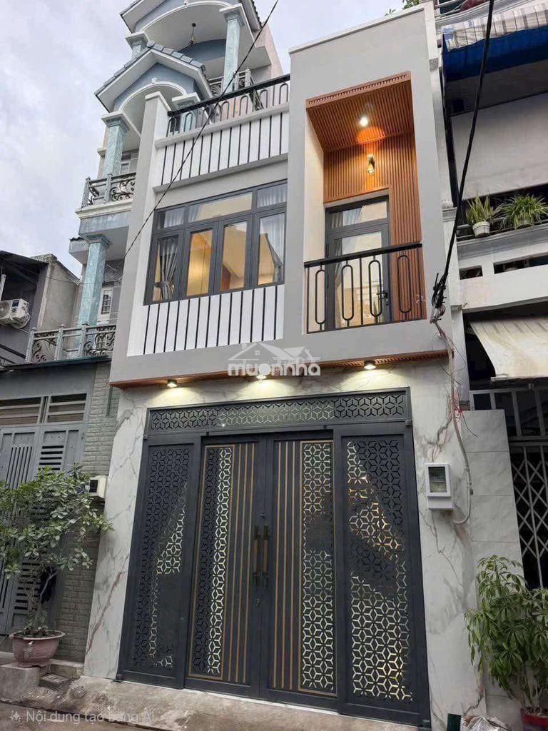 Hẻm xe hơi - ngang 4,1m - nhà mới dọn vào ở ngay - Ảnh 2