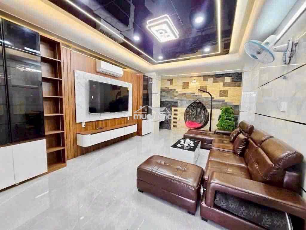 Nhà full nội thất giáp tên lửa 4x17,3 lầu , thang máy - Ảnh 4