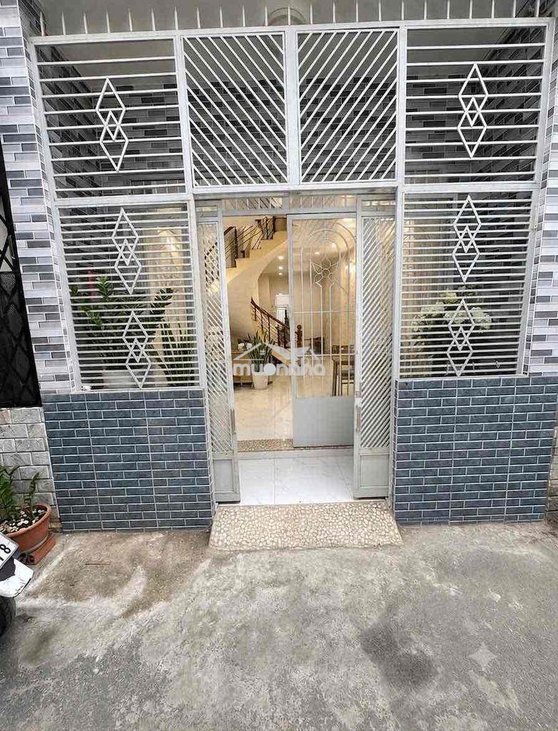 Nhà mới 4*12m 1lầu 2pn 2wc 2mlanh hẻm thông quang trung - Ảnh 2