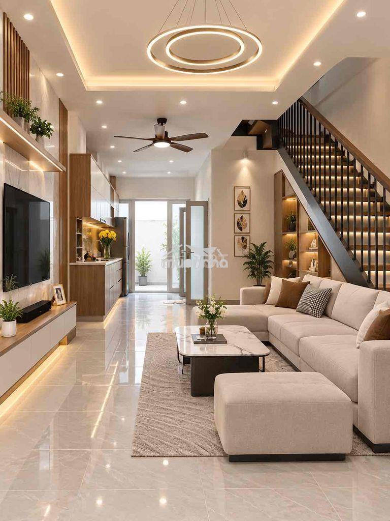 Nhà đẹp hẻm xe hơi thông 3pn giá 8,5 triệu