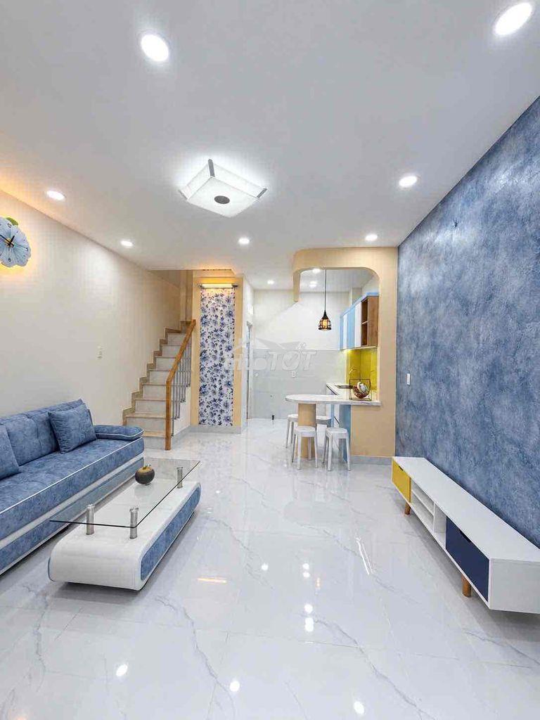 Tô hiệu 4x6 - 3 tầng - nhà mới đẹp - full nội thất - Ảnh 2