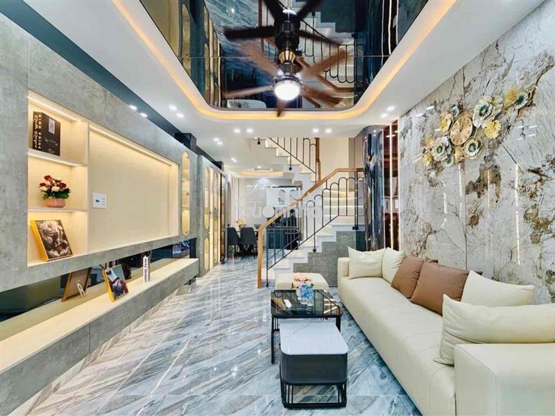 Nhà quang trung giá rẻ - 4 tầng full nội thất - 40m2 - 4xxxx