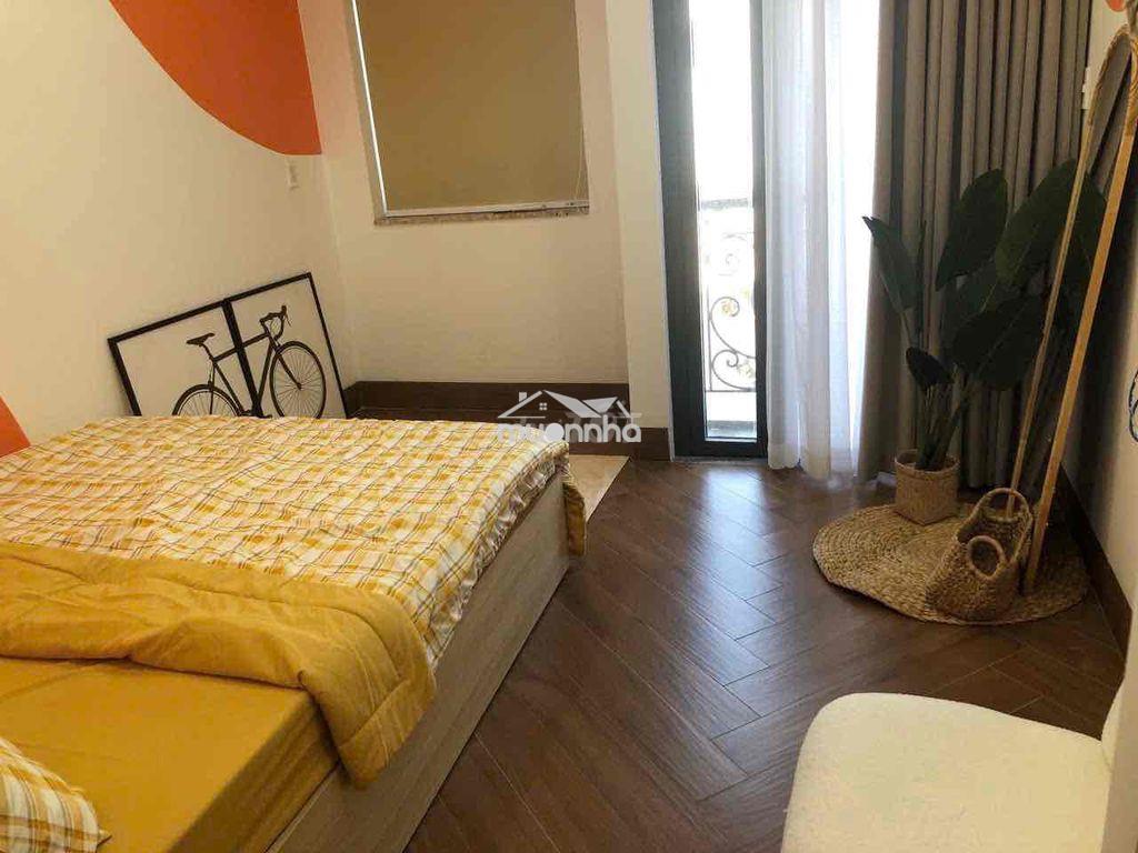 Căn hộ studio nội thất cao cấp có ban công, tivi gần lotte quận 7 - Ảnh 2