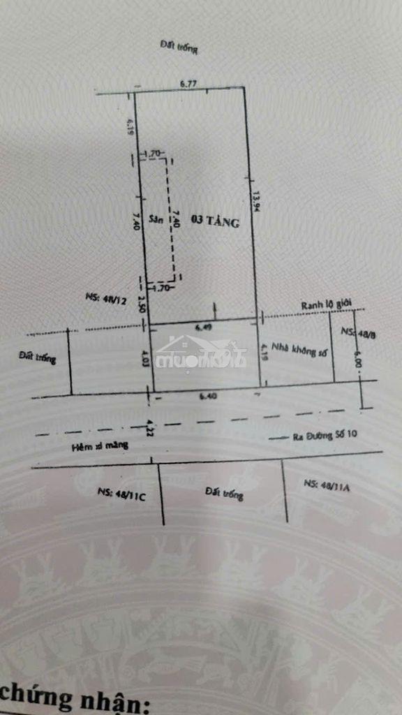 Bán tòa nhà căn hộ dịch vụ thu nhập 40tr/tháng