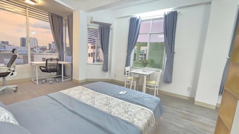 Căn hộ cao cấp 1 phòng ngủ bình thạnh, full nội thất, thoáng mát, rộng rãi, gần nguyễn hữu cảnh, q1, q2 - Ảnh 2