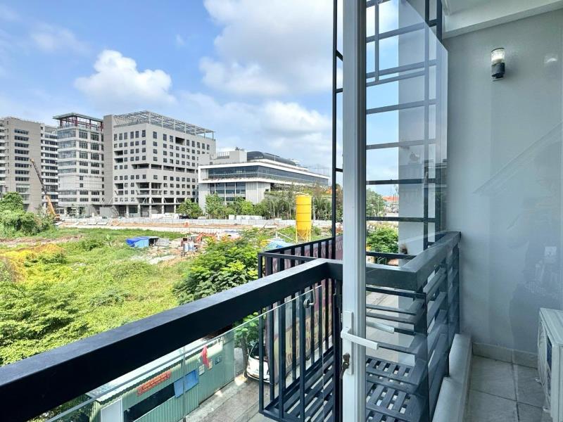Cho thuê căn hộ ban công 40m2 máy giặt riêng full nội thất có chỗ đậu ô tô ngay đặng thuỳ trâm gần văn lang cơ sở 3 giáp quận 1,3 khu an ninh , hẻm dân trí cao - Ảnh 3