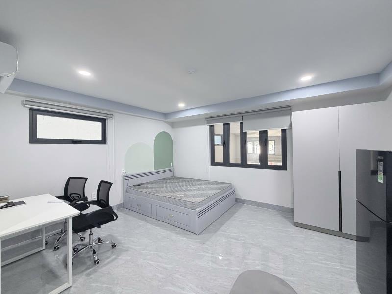 Mới 100% căn hộ full nội thất máy giặt riêng ngay bùi đình tuý gần ngã tư hàng xanh giáp quận 1,3 khu an ninh gần chợ - Ảnh 3