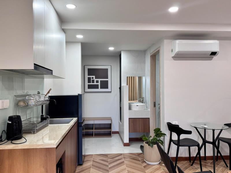 Cho thuê căn hộ full nội thất-  bancon lớn   - nguyễn cửu vân  - bình thạnh - Ảnh 4