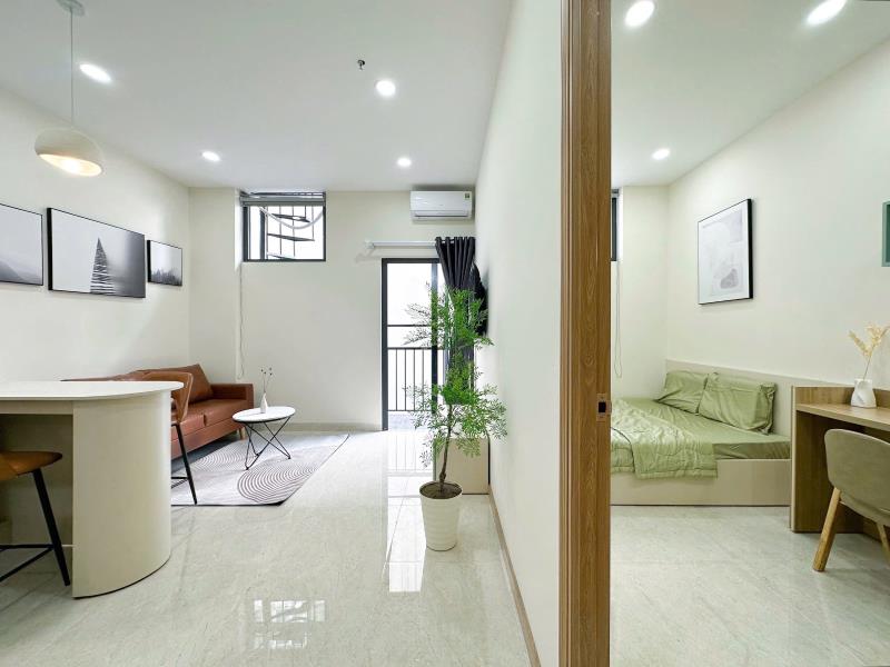 Cho thuê căn hộ dịch vụ cao cấp 1 phòng ngủ giáp bệnh viện thống nhất , cv hoàng văn thụ, sân bay tân sơn nhất - Ảnh 4