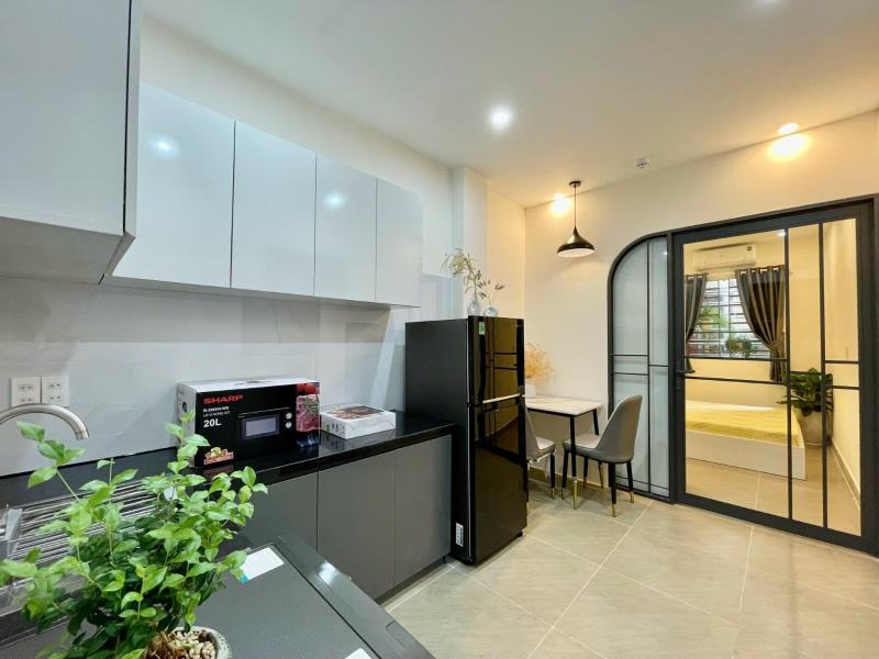 Cho thuê căn hộ 1 phòng ngủ - máy giặt riêng gần nhà hát thành phố - Ảnh 3