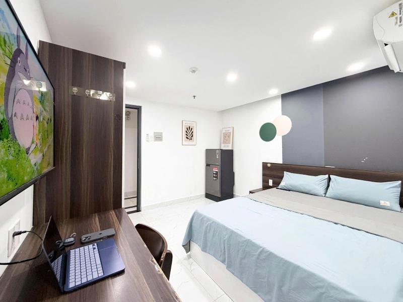 Studio ban công, thang máy, hầm xe ngay chợ bà chiểu, bùi hữu nghĩa,gần phan xích long, cầu bông, lê văn duyệt - Ảnh 2