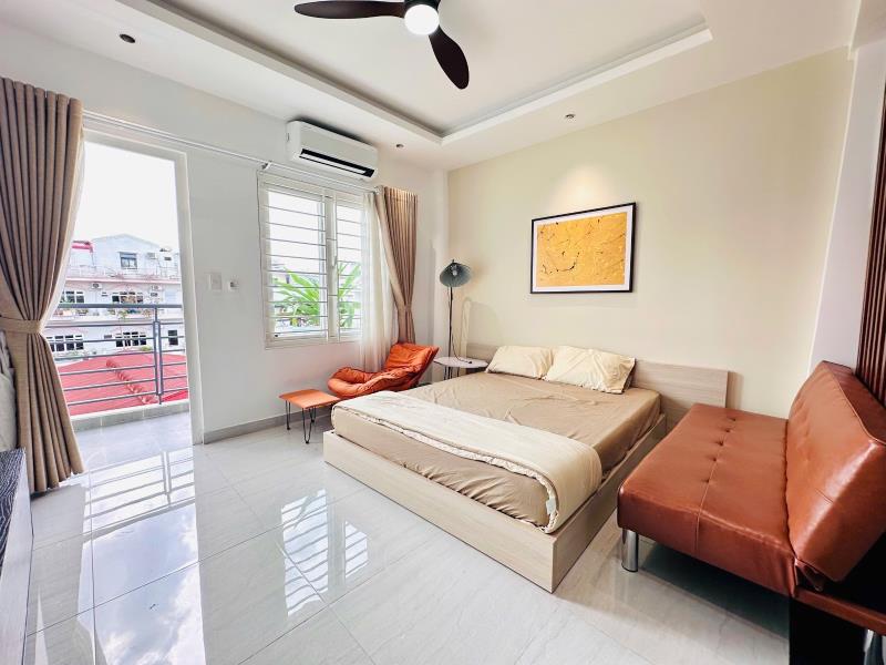 Phòng mới 50m2 tách bếp full nội thất ngay hàng xanh giáp quận 1,2- xô viết nghệ tĩnh, bình thạnh