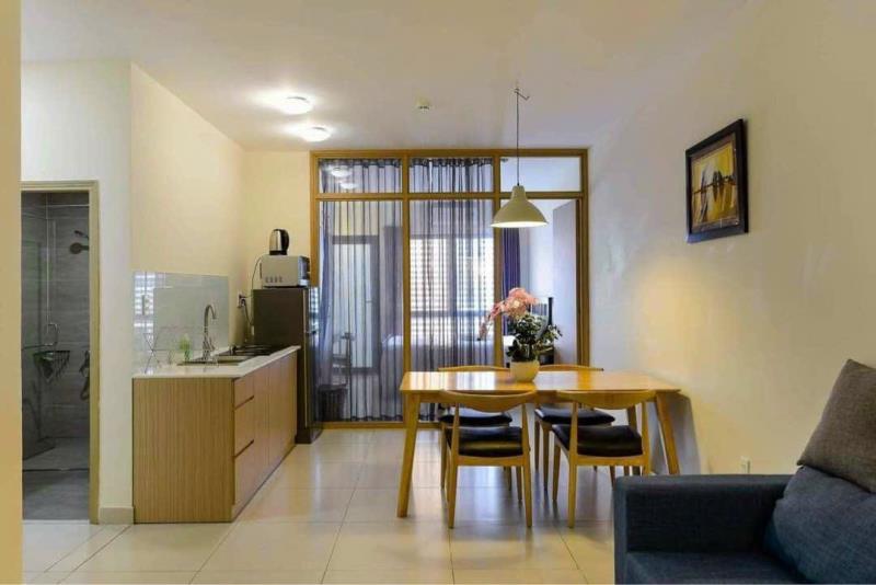 Cho thuê căn hộ 1 phòng ngủ phòng khách rộng chợ bến thành, takashimaya, bùi viện - Ảnh 2