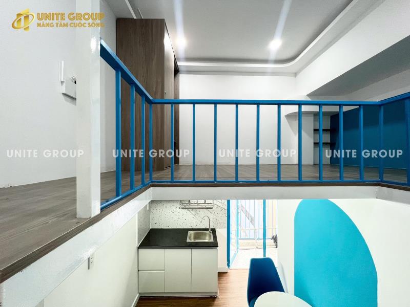 Cho thuê căn hộ gác lửng có ban công gần ngã tư hàng xanh bình thạnh, sát q1 - gần hutech, ftu, uth - Ảnh 2