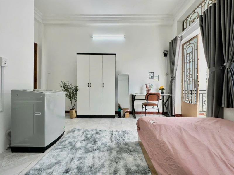 Cho thuê căn hộ studio - full nội thất- có máy giật rêng - bancon siêu to - bùi đình túy, bình thạnh - Ảnh 3