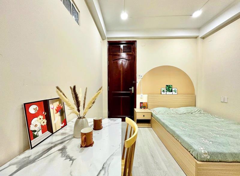 Studio đẹp, full nội thất, gần cầu tân thuận, qua quận 4 quận 1 chỉ vài phút, nhà xe, ra vào vân tay - Ảnh 4