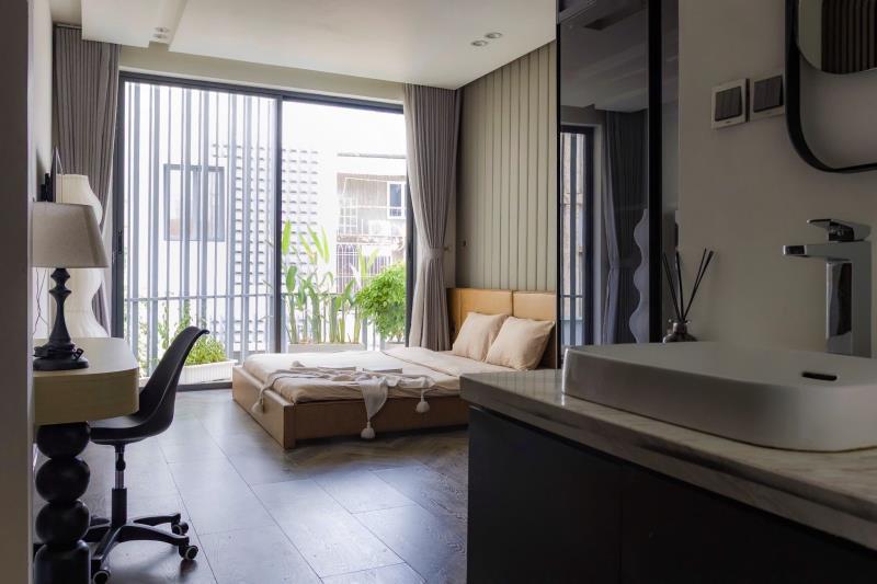 Studio ban công lớn - toà nhà thang máy ngay chợ bà chiểu tiện đi hoàng hoan thám, lê quang định, quận 3, phú nhuận