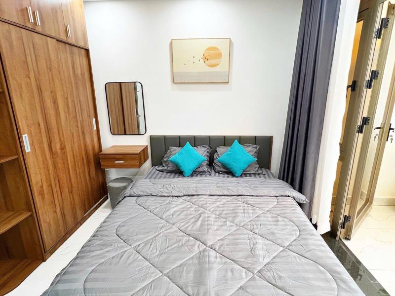 Căn hộ 1pn 48m2 ban công rộng, view thoáng nguyễn văn đậu, bình thạnh gần chợ bà chiểu, hutech, uef, vlu, iuh, ftu