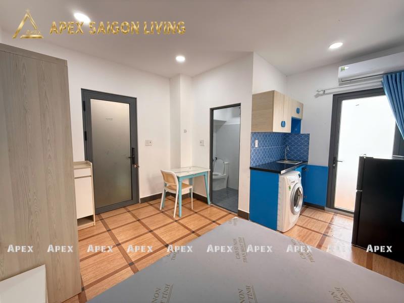 Cho thuê căn hộ studio ban công & máy giặt riêng | 36 nguyễn gia trí (d2), bình thạnh - Ảnh 4