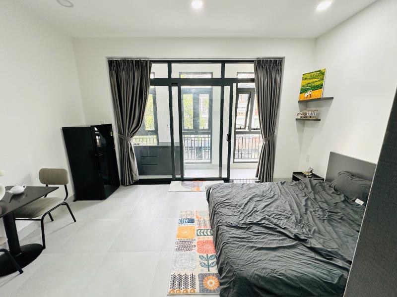 Trống sẵn căn hộ tách bếp ánh sáng đón nắng 38m2 full nội thất ngay bùi văn thêm gần công viên gia định , phan xích long giáp quận 1,3  - Ảnh 2