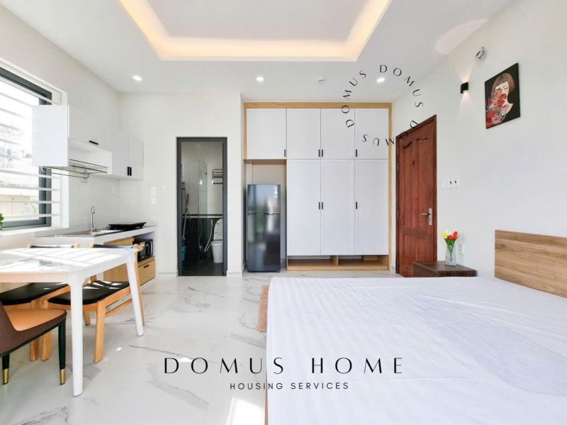 Studio ban công cửa sổ siêu sáng | full nội thất mới | siêu đẹp | gần lotte tdtu rmit | không gian thoáng - Ảnh 4