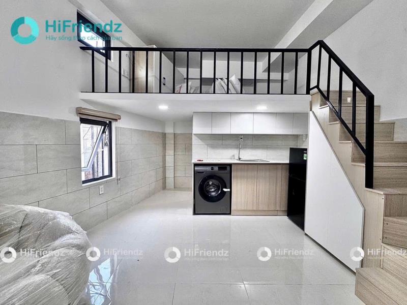 Cho thuê căn hộ - full nội thất - cửa sổ thoáng- máy giật riêng- tách bếp- đinh bộ lĩnh bình thạnh - Ảnh 3