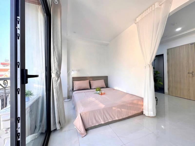 Căn hộ 1 phòng ngủ full nội thất ban công ngay nguyễn xí tiện đi nơ trang long, đinh bộ lĩnh, phạm văn đồng - Ảnh 3