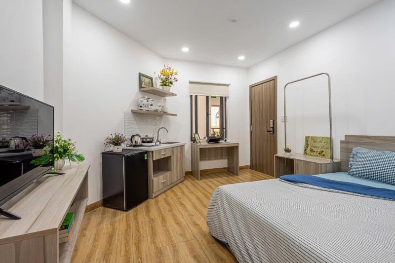 🏡 Cho thuê căn hộ có tivi, thang máy - full nội thất - gần hàng xanh - ngô tất tố - giáp q1 - bình thạnh  - Ảnh 3