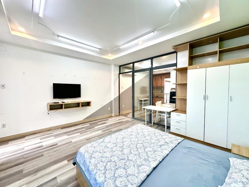 🏡 Căn hộ 1 phòng ngủ ban công máy giặt riêng - huỳnh mẫn đạt, bình thạnh gần quận 1, landmark 81 - Ảnh 2