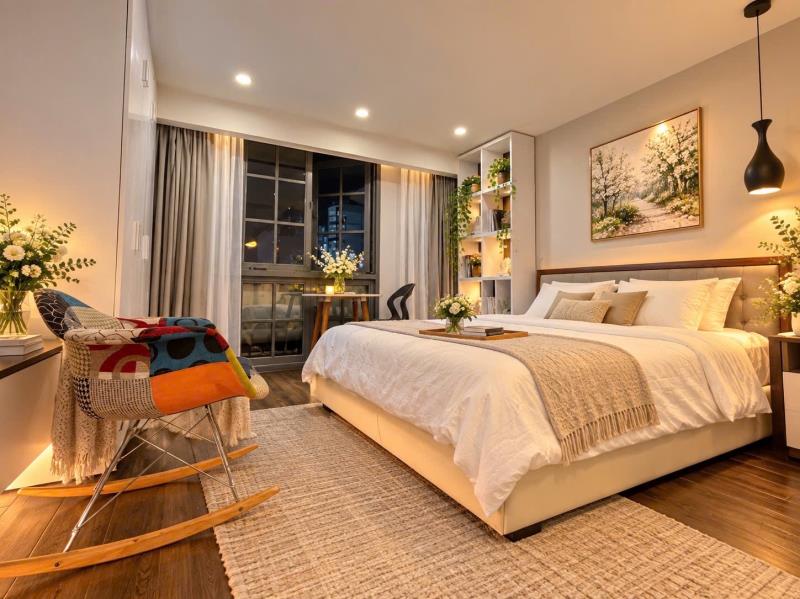 ✨ Cho thuê căn hộ 35m² cửa sổ lớn – full nội thất – giáp quận 1 ✨