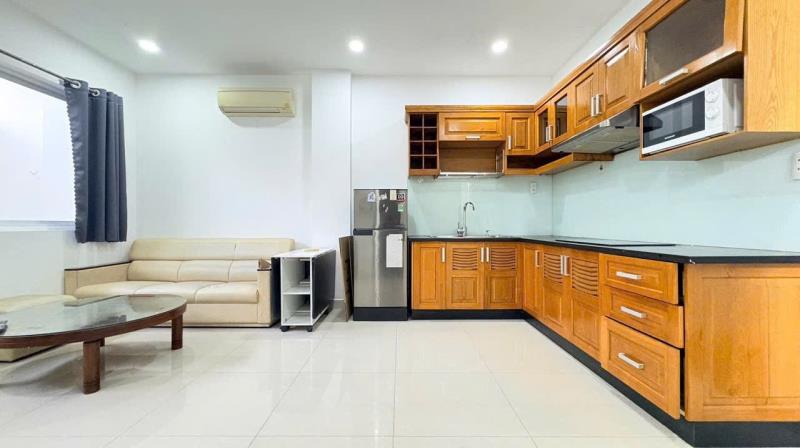 Cho thuê 2pn ban công rộng 70m2 mới | ngay cv lê văn tám - chợ tân định ở 3 - 5 người thoải mái  - Ảnh 4