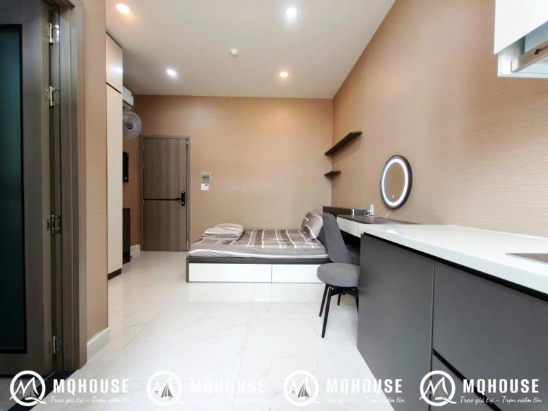 Studio sân bay cao cấp, thang máy cửa sổ - Ảnh 4
